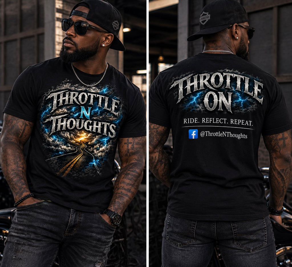 Throttle N Thoughts- T-Shirt