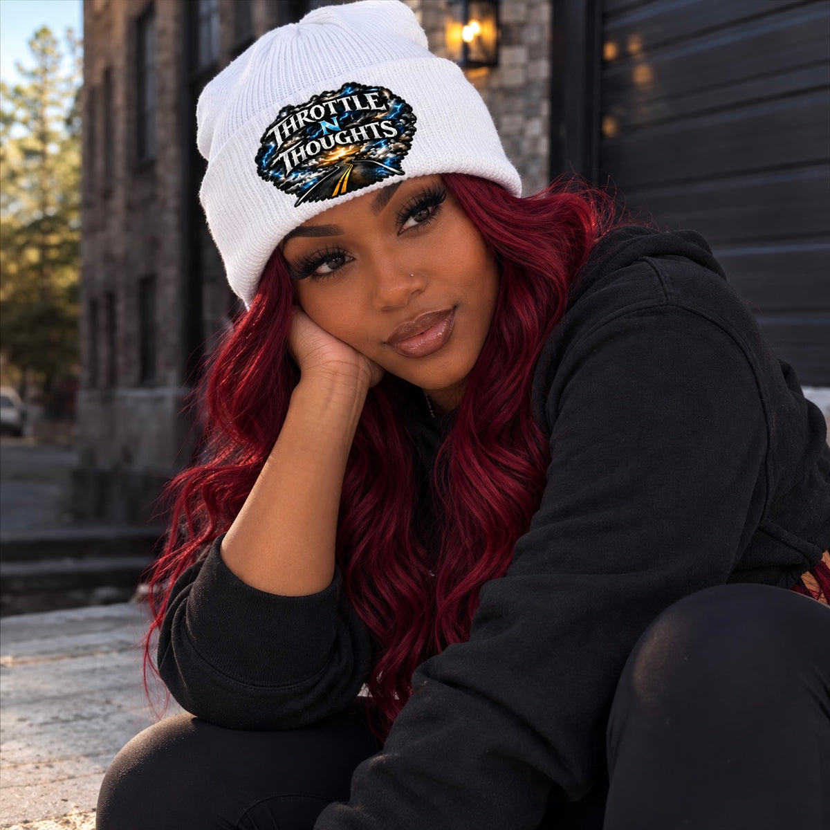 Throttle N Thoughts-Beanie