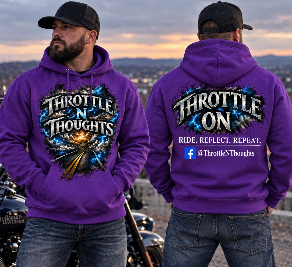 Throttle N Thoughts-Hoodie
